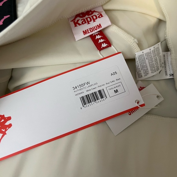 Kappa white bike shorts - Picture 6 of 7